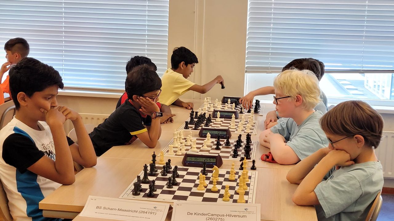 Provinciaal kampioenschap schoolschaken in Daalhof